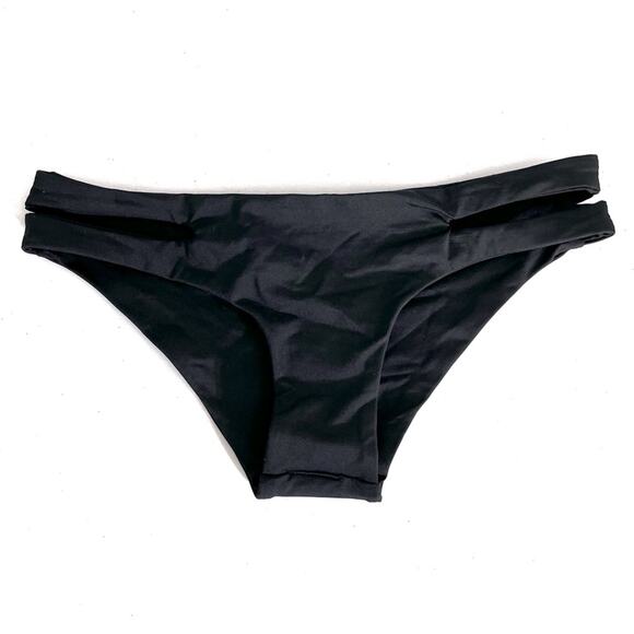 L*Space Estella Black Swim Bottom XS NWT - Picture 1 of 4